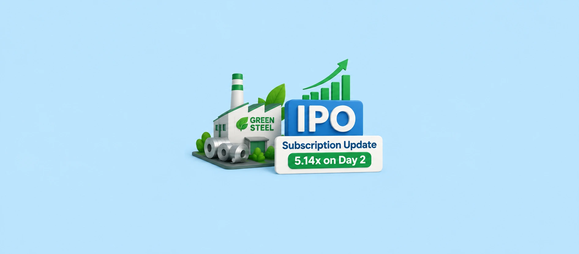 German Green Steel and Power Limited IPO Subscription Update: Issue Subscribed 5.14x on Day 2